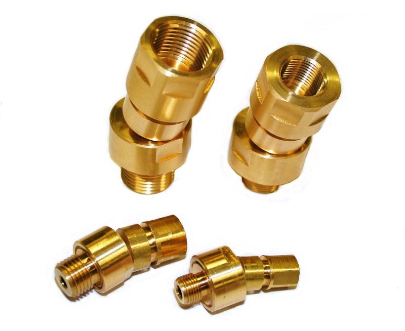 News Ball joint couplings with GSL axial vacuum connection