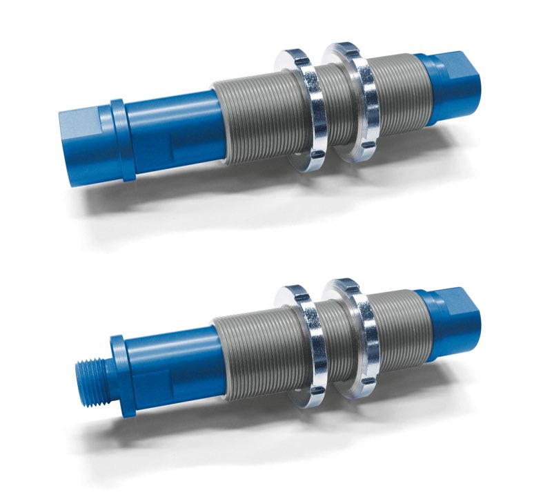 Anti-rotation vacuum cup holders with built-in spring and female connector