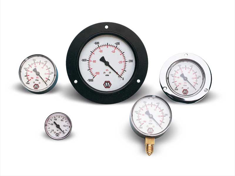 Vacuum and pressure gauges