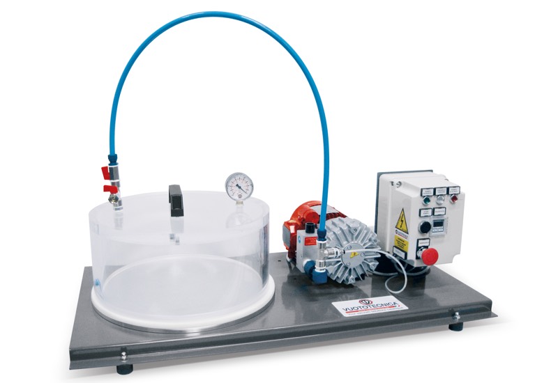 Electrical equipment for vacuum tests
