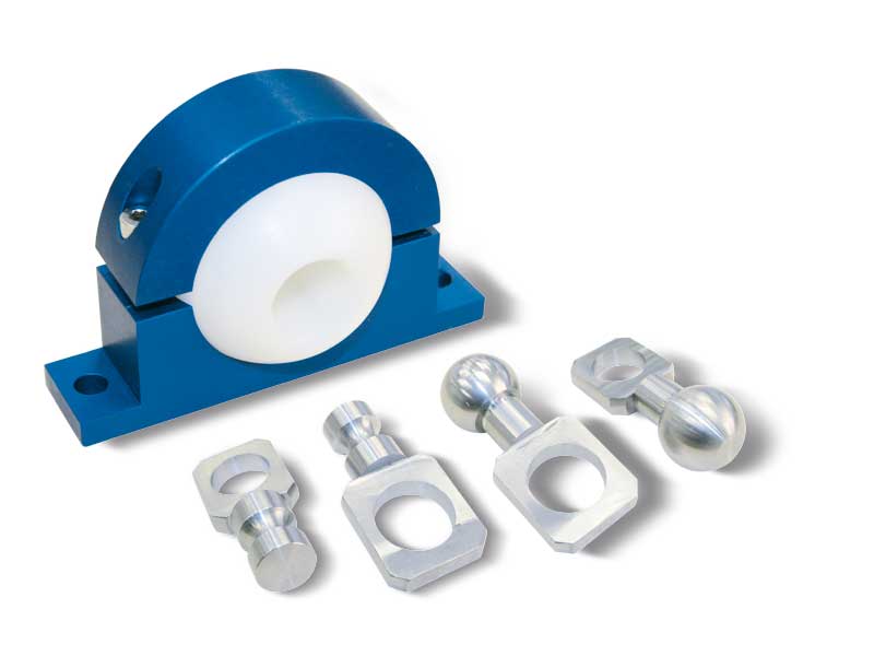 Vacuum cup holder fixing supports